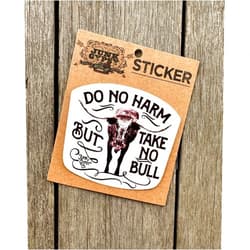 Junk Gypsy Do No Harm, But Take No Bull Sticker