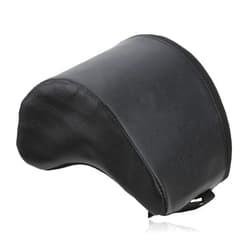 HERCHR Guitar Rest Cushion, Soft Sponge & PU Leather with Straps (Nonadjustable), Guitar Cushion Leg Support, Relief Your Thigh, Black Foot Stool for Acoustic Guitars Players Musical Instruments Accessories