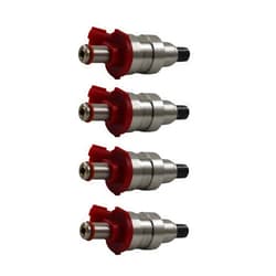 SEBLAFF 4Pcs Fuel Injector G609-13-250 Replacement for 1989-1993 B2600 MPV 2.6L High Impedance Flow Match
