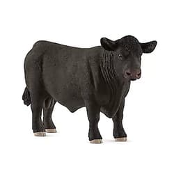 SCHLEICH Farm World, Animal Figurine, Farm Toys for Boys and Girls 3-8 Years Old, Black Angus Bull