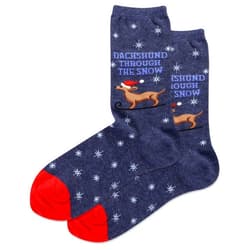 Hot Sox Women's Winter Holiday Fun Crew Socks-1 Pair Pack-Cute & Funny Gifts-Christmas and More