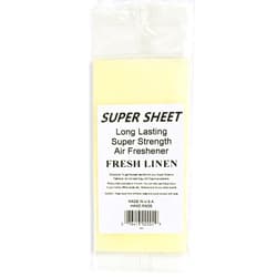 Jenray Super Power Half Sheet, Under the Seat Car Air Freshener - Fresh Linen