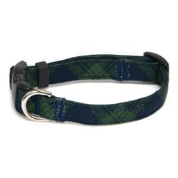 Toto & pal Toto&Pal Royal Tartan Plaid Collar Navy 15mm