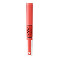 NYX PROFESSIONAL MAKEUP Shine Loud, Long-Lasting Liquid Lipstick with Clear Lip Gloss - Magic Maker (Dusty Nude Mauve)