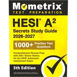By Matthew Bowling (Author) HESI A2 Secrets Study Guide: 1000+ Practice Test Questions, Comprehensive Review Prep with 200+ Online Videos for the HESI Admission Assessment Exam