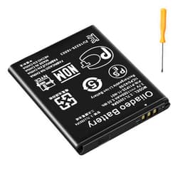 Oliadeo TI 84 Plus CE Battery - Replacement for Texas Instruments TI-84 Plus CE Battery - Part No 3.7L1200SPA, P11P35-11-N01 3.7V 1500mAh