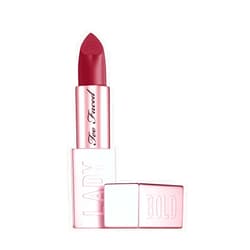 Too Faced Lady Bold Cream Lipstick | Lightweight, Vegan + Cruelty Free, 0.17 oz.
