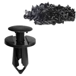 ANTS PART 100PCS Nylon Fender Clips Fastener Push Type Fender Retainer Pins Rivets Bumper Clip Replacement for GM #21030249, Ford #N807389S VW all ATV