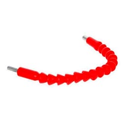 Utoolmart Flexible Extension Screwdriver Bit Holder Magnetic Extention Hex Shaft Screw Drill Connection Tip,11.8 inch Flex Shaft,1/4''-Hexagon Drill