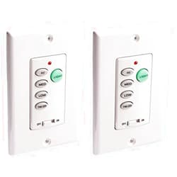 Westinghouse Lighting Westinghouse Wireless Ceiling Fan and Light Wall Control (2 Pack)