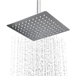 JXYJHBL Thermostatic Shower System - Square Ultra-Thin top Spray-Rainfall Shower Top Spray Shower with Shower for Shower Shower Set