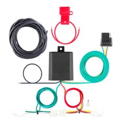 CURT 56434 Vehicle-Side Custom 4-Pin Trailer Wiring Harness, Fits Select Toyota RAV4, Black