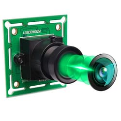 IEights VGA High Speed Wide Angle USB Camera Module for Computer 480P 60fps Mini UVC USB2.0 Webcam Board with 8mm Lens CMOS OV7725 Industrial Video CCTV PC Camera for Linux Mac Android Raspberry Pi