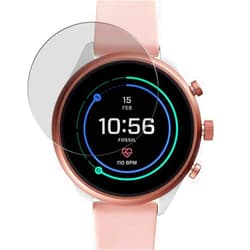 Puccy Privacy Screen Protector Film, compatible with FOSSIL Smartwatch FTW6022 Anti Spy TPU Guard （ Not Tempered Glass Protectors ）