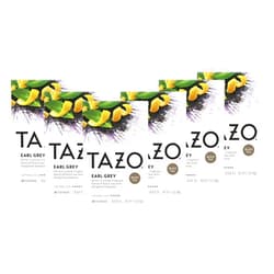 TAZO Tea Bags, Earl Grey, High Caffeine and Bold Flavor, 20 Tea Bags (Pack of 6)