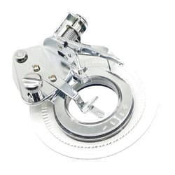 WeFoonLo Practical Circular Embroidery Daisy Flower Stitch Presser Foot Daisy Flower Disc Pattern Stitch Round Foot for Home Sewing Machine Singer Brother Janome Low Shank