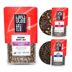 Tiesta Tea - Black Loose Leaf Tea Gift Box, 3 Pouches, High Caffeine, Hot & Iced Tea, Variety Pack with Chai, Fruit Black & English Breakfast Tea Bags, Loose Leaf Black Tea Assortment
