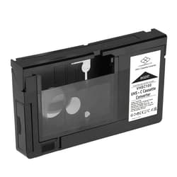 OAWMWAOA Cassette Adapter for Camcorders SVHS VHS-C to VHS, Compatible 12mm, Motorized VHS Cassette Converter (Not Compatible with 8mm / MiniDV / Hi8)