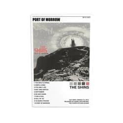 TALLJO The Shins - Port of Morrow Canvas Poster Wall Decorative Art Painting Living Room Bedroom Decoration Gift Unframe-style12x18inch(30x45cm)
