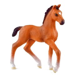 Schleich Horse Club Realistic Oldenburger Foal Baby Horse Figurine - Detailed Horse Toy, Durable for Education and Imaginative Play for Girls and Boys, Gift for Kids Ages 5+