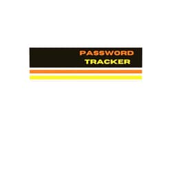 SasKat Publishing Internet Password Log Book, Password Tracker, A Gift For Family Members, Friends and Work Colleagues : 111 pages, 6