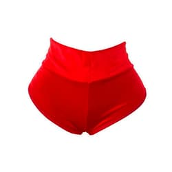JOINFUN Women Retro Solid Silk High Waisted Scrunch Butt Lifting Booty Shorts Hot Pants