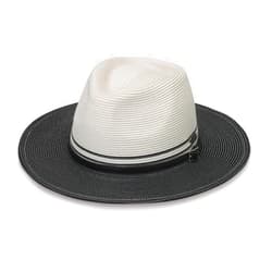 Wallaroo Hat Company Women’s Kristy Fedora – UPF 50+, UV Sun Protection, Sun Hat, Packable Design, Adjustable, Medium Size