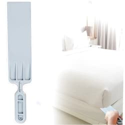HINGTAI Bed Sheet Tuck Tool Tucking in Tool for Bed,Mattress Lifters Change Bed Sheets Tuck Mattress Cover Tucking Paddle Bed Sheet Change Helper for Tucking Sheets Neatly and Easy Bunk Bed Accessories(Grey)