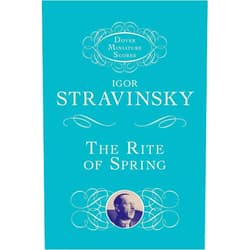 Igor Stravinsky The Rite of Spring (Dover Miniature Scores: Orchestral)