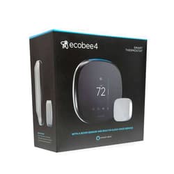 ecobee4 Smart Thermostat with Built-in Alexa, Room Sensor Included