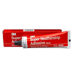 3M 08008 Super Weatherstrip Adhesive, 08008, Black, 5 oz Tube