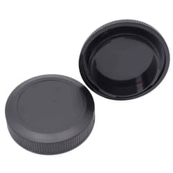 CamRebel Body Cap & Rear Lens Cap Cover for EOS R6 EOS R5 EOS R EOS RP EOS R3 EOS R7 EOS R10 EOS R6 Mark ii More RF Mount