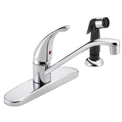 Peerless P115LF Core Kitchen Faucet, 1.5 GPM Water Flow, Chrome