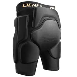 Cienfy 3D Hip Protective Padded Shorts EVA Tailbone Pad Impact Gear for Skiing Skating Snowboarding Skateboarding