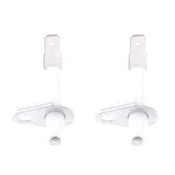 DRELD 74009336 Oven Range Electrode Ignitor Burner Spark Igniter, Replace WP74009336 AP6011124 PS11744318 WP74009336VP, Replacement for Whirlpool, Kitchen Aid, Maytag, Kenmore (Pack of 2)