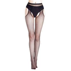 Shecret Women's Fishnet Stockings Glitter Rhinestone Stockings Sparkly Tights