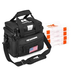 KastKing Karryall Fishing Tackle Bags with 4 * 3600 Tackle Trays - Saltwater & Freshwater Fishing Gear Storage
