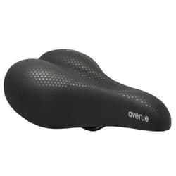 Selle Royal Avenue Moderate Woman,Bike Seat for City Bike with Extra Cushioning, Black, One Size