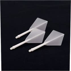 CUESOUL ROST Integrated Dart Shaft and Flights Medium,Diamond Shape,Set of 3