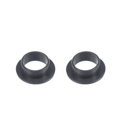 uxcell Flanged Sleeve Bearings 12mm Bore 14mm OD 6mm Length POM Wrapped Oilless Bushings Black 2pcs