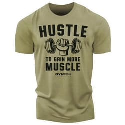 Gymish Lifestyle Squat Bench Deadlift Workout Shirt for Men Funny Gym Lifting Motivational Sayings