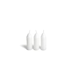 UCO 9-Hour White Candles for UCO Candle Lanterns, Long-Burning Candles for Outdoor, Camping, Prepping Supplies and Emergency Preparedness