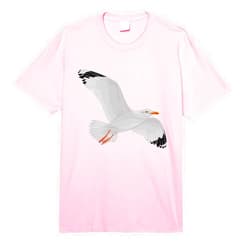 Seashore Wildlife Protection Beachcomber Shirt Flying Seagull Shirt. Ocean Lover and Bird-Watching tee. Comfort Colors Adult Heavyweight T-Shirt