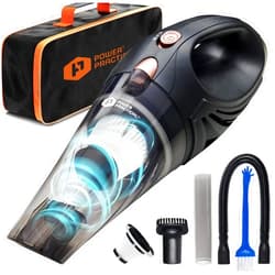 ThisWorx for Power Practical Handheld Vacuum Cordless - Rechargeable Portable Car Vacuum W/Strong Suction- Small, Mini Vacuum Cleaner for Car, Couch, & Home - Aspiradora para Carro