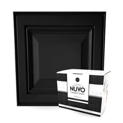 Nuvo Black Deco Cabinet Makeover Kit - Easy DIY 7-Piece Set, Bold Ultra Black, Long-Lasting Finish