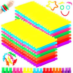 Jerify 500 Pcs Sensory Toys Tubes Bulk for Kids Fidget Toys Stress Anxiety Relief Toys for Adults Autism Children Birthday Party Preschool Classroom Educational Learning Toys