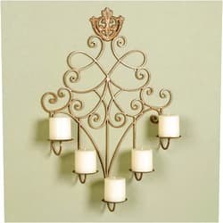 Touch of Class Laurenza Wall Candelabra Satin Gold
