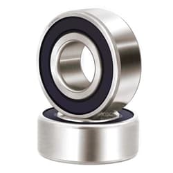 XIKE 2 Pcs 63001-2RS Size 12x28x12mm, Double Rubber Seals and Pre-Lubricated, Deep Groove Ball Bearing.