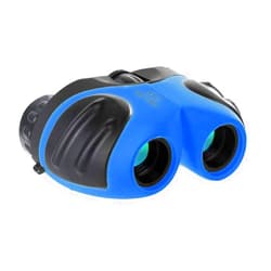 Ovihaeiz Binoculars for Kids 3-12 Years Boys and Girls Toy Best Gifts 10x25 Mini Compact Binocular Birthday Present for Outdoor Watching Travel Camping (Blue)