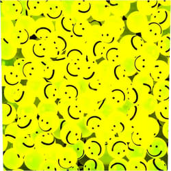 Liliful 288 Pcs Glow in the Dark Smile Face Balls Bulk 1 Inch High Bounce Rubber Ball for Goodie Bag Stuffer Christmas Birthday Party Favors Vending Machine Prize (Yellow)